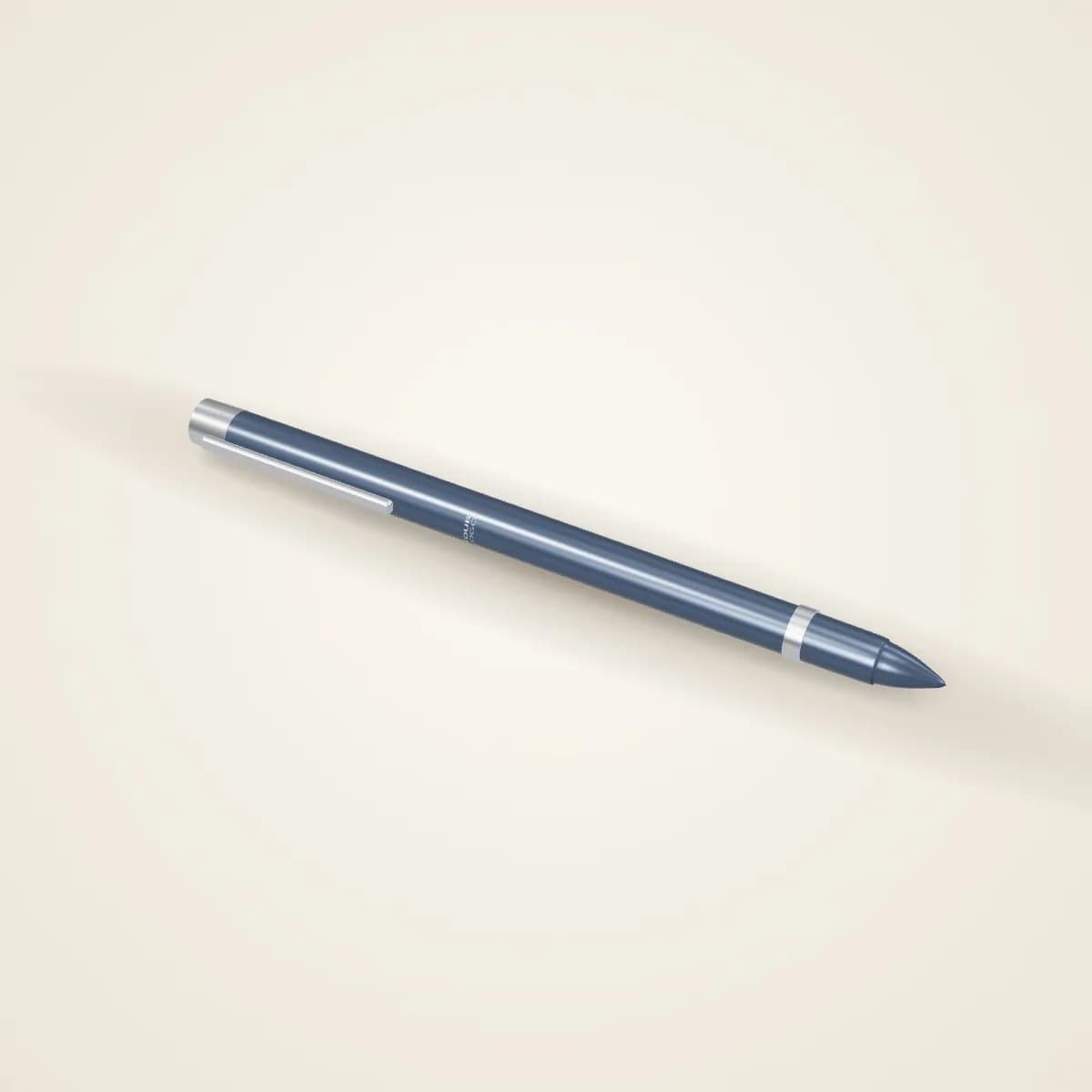 Aluminium Twist Ballpoint Pen with Stylus with a custom logo