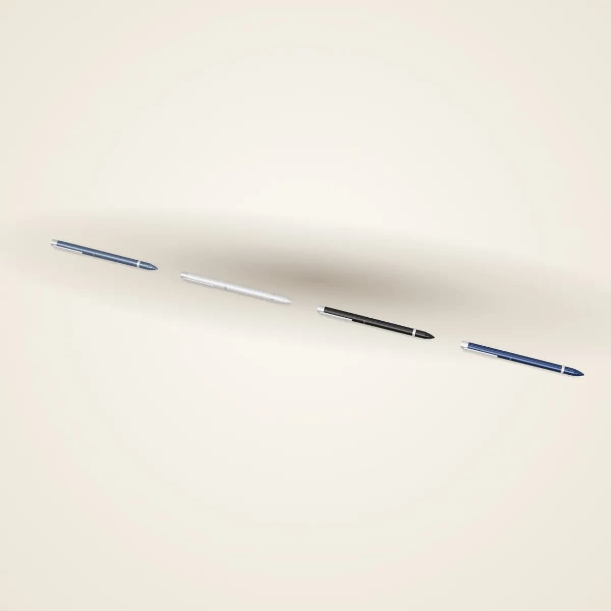 Aluminium Twist Ballpoint Pen with Stylus in a range of colours