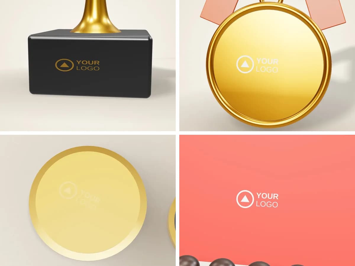 ملصقات الدوم logo examples
