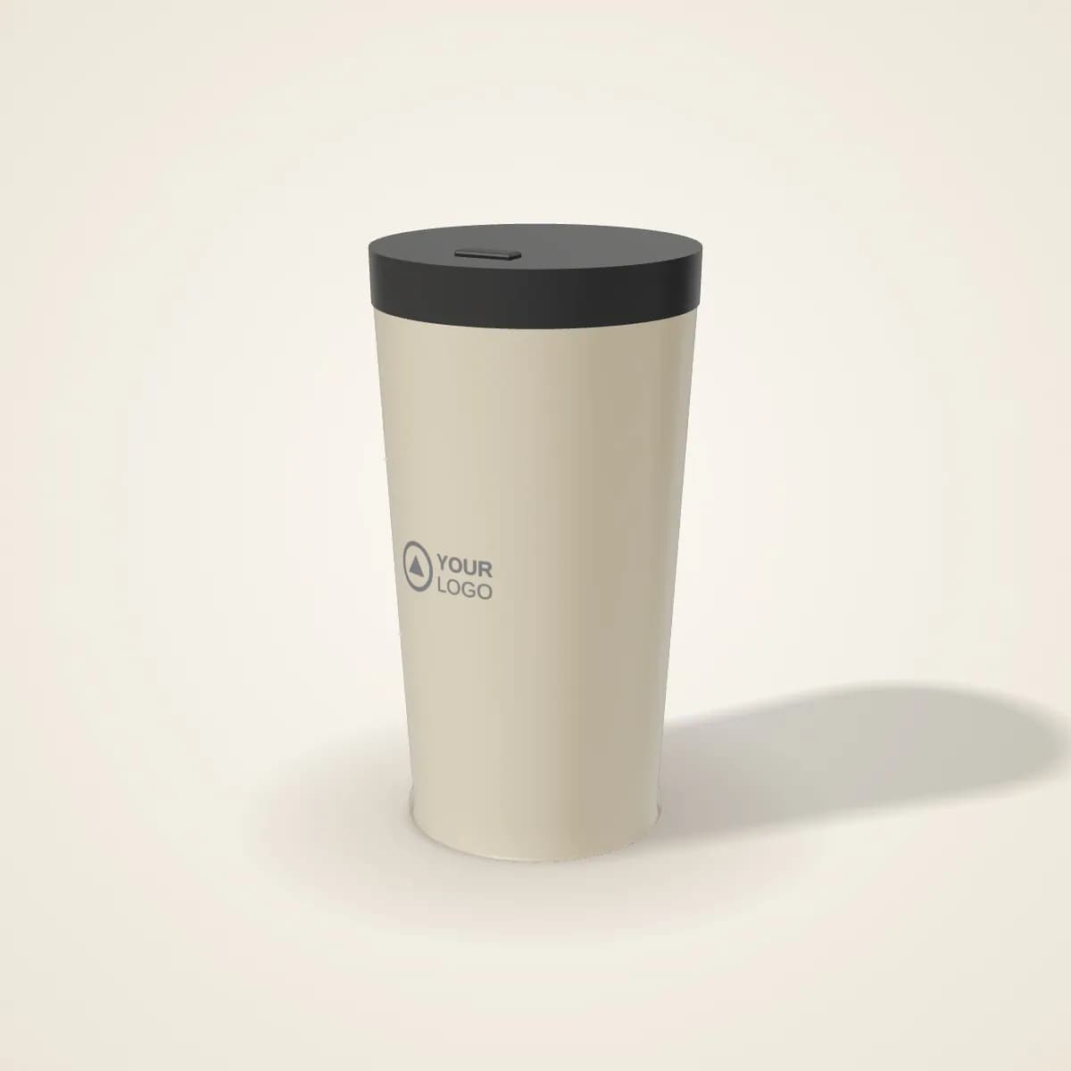 Ceramic-Lined Insulated Tumbler 500 ml with a custom logo