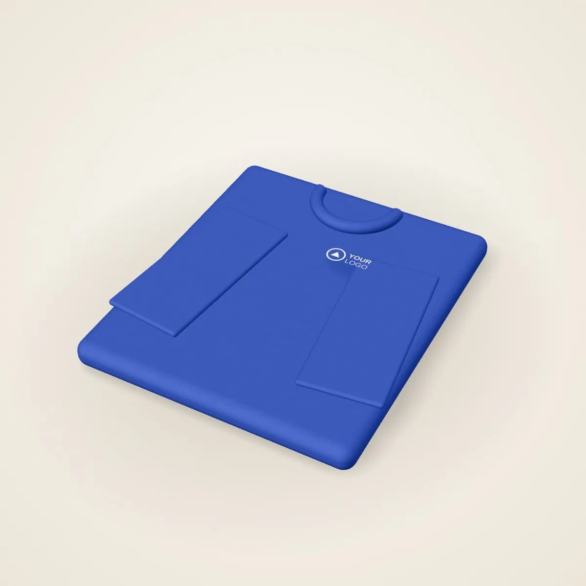 Cotton Crew Neck T-Shirt 180 gsm with a custom logo