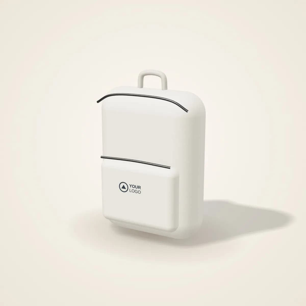 Cotton Drawstring Backpack 145 gsm with a custom logo