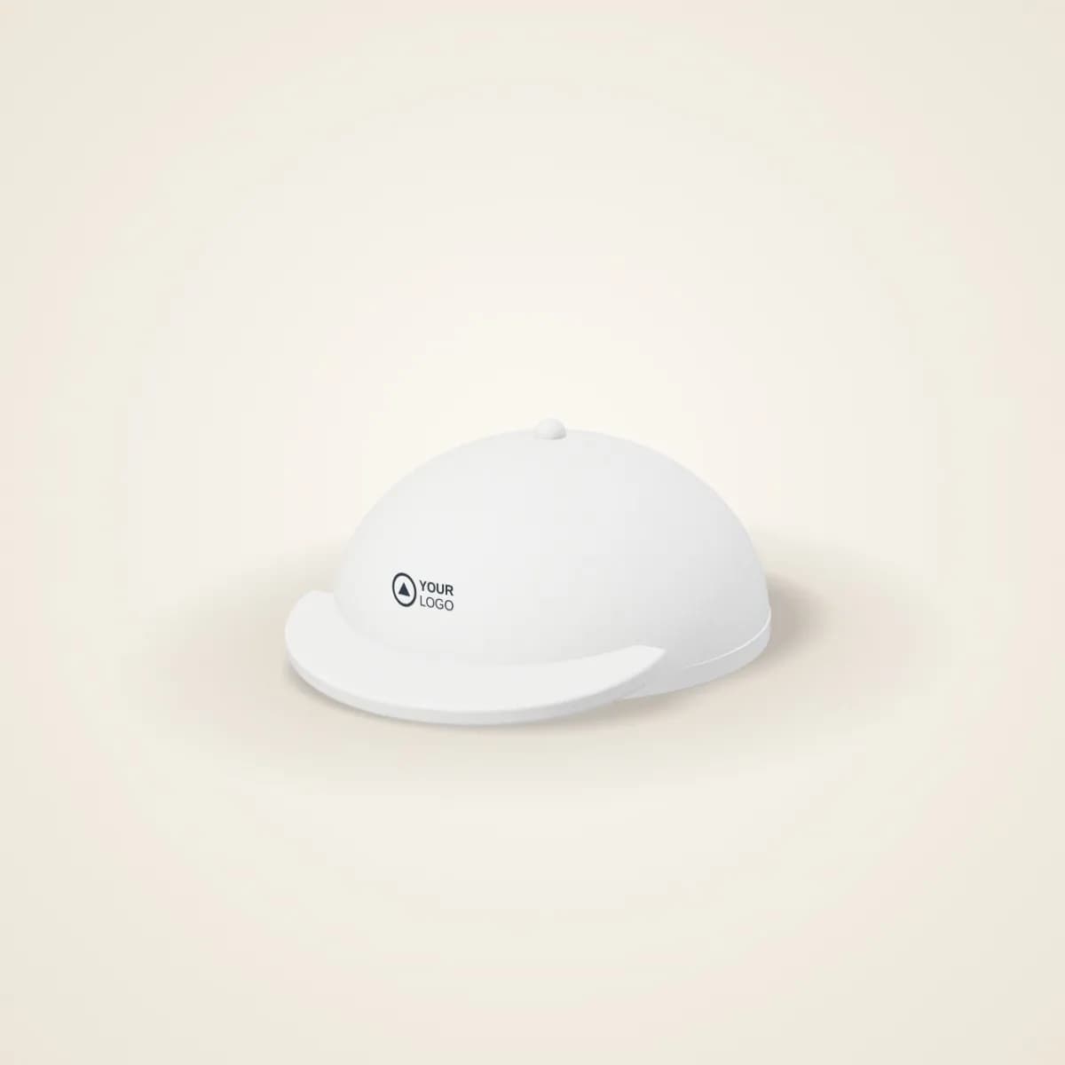 Cotton Sun Visor Cap with a custom logo