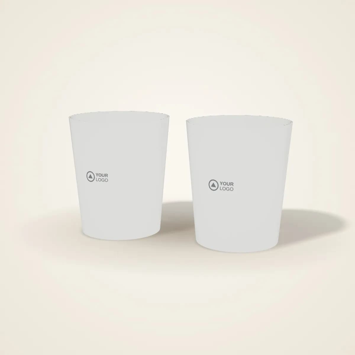 Double-Wall Glass Coffee Cup 250 ml in a range of colours