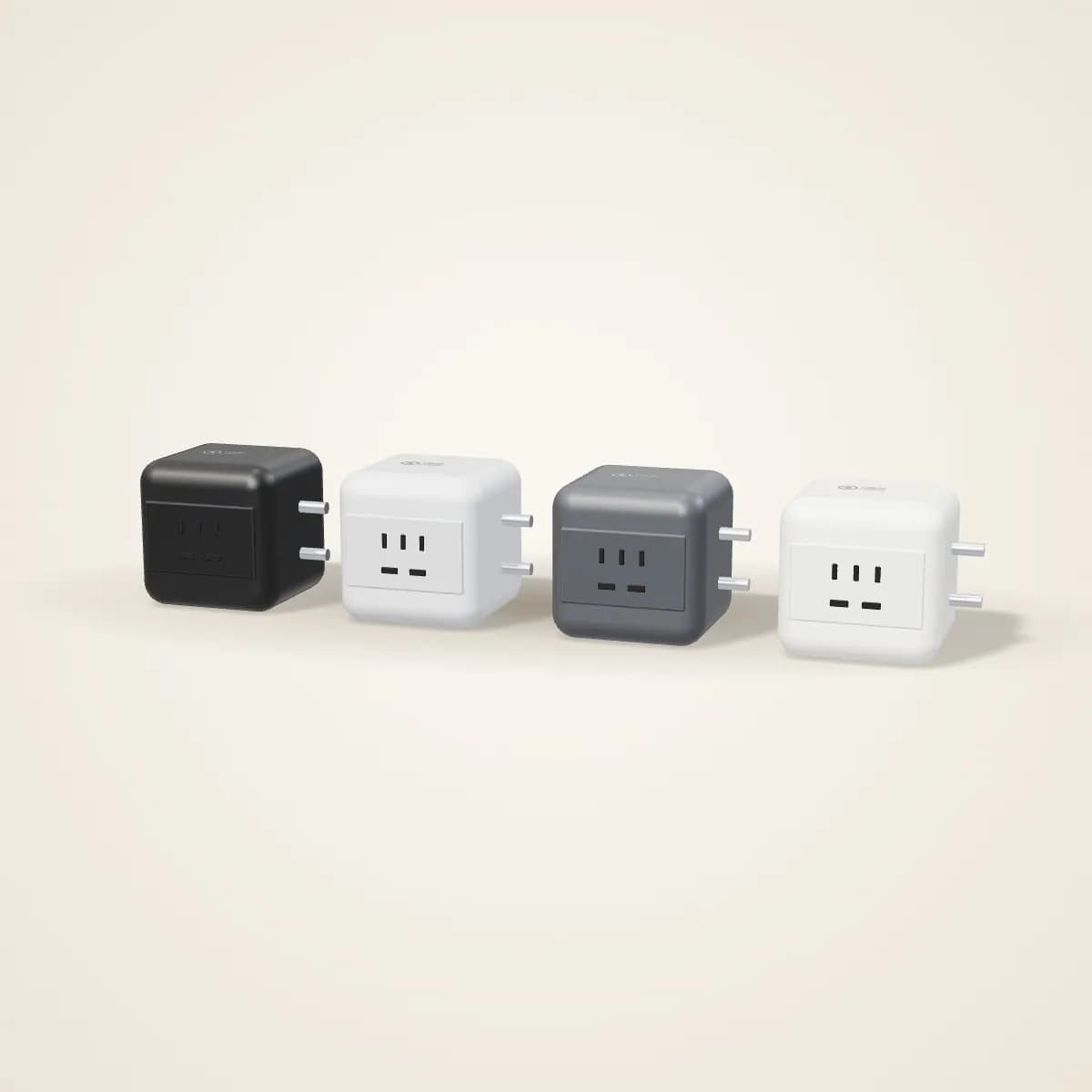 Dual-Port USB-C Car Charger 30W in a range of colours