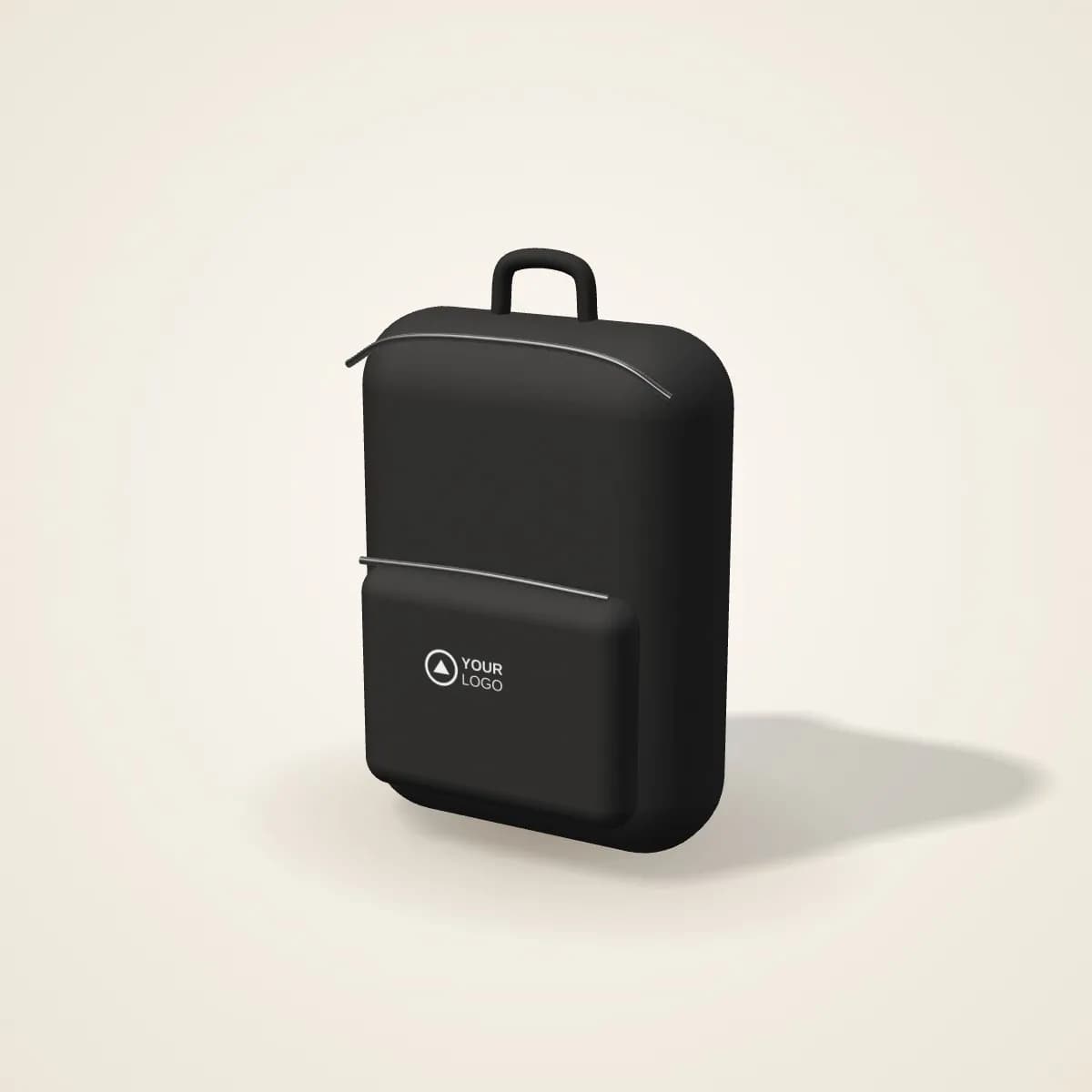 Foldable Packable Daypack in Ripstop with a custom logo