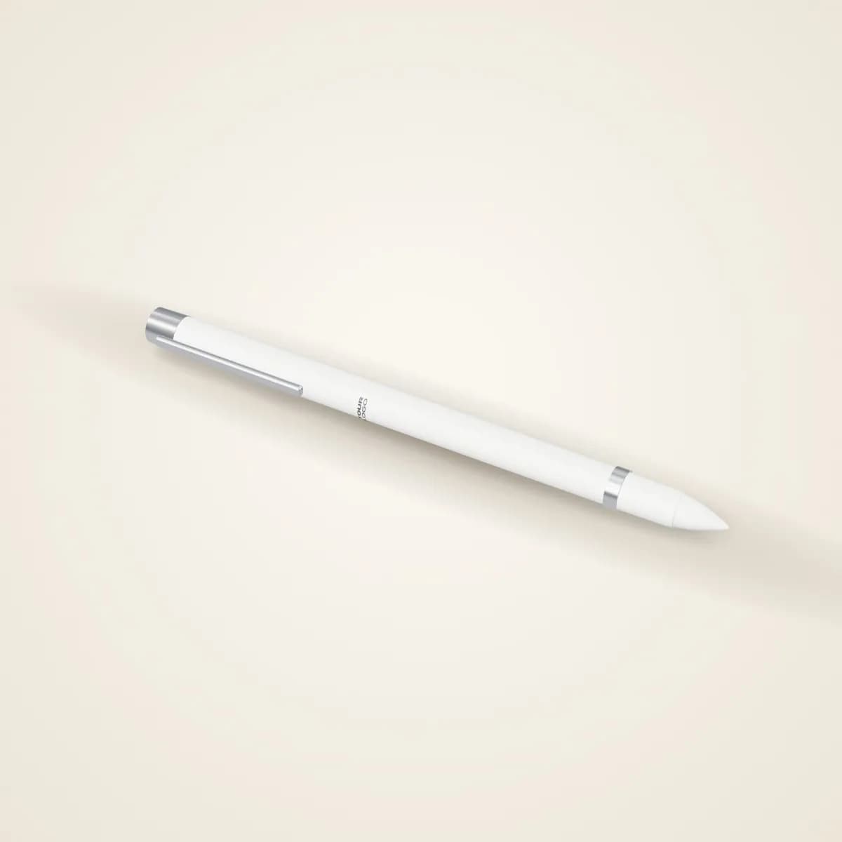 Four-Colour Ink Ballpoint Pen with a custom logo