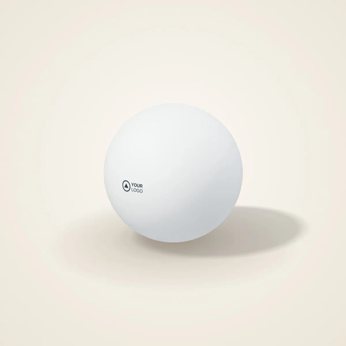 Gel-Filled Squeeze Stress Ball with a custom logo