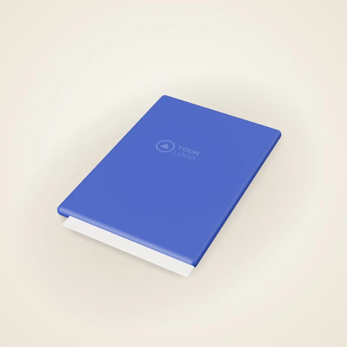 Genuine Leather Passport Cover with a custom logo