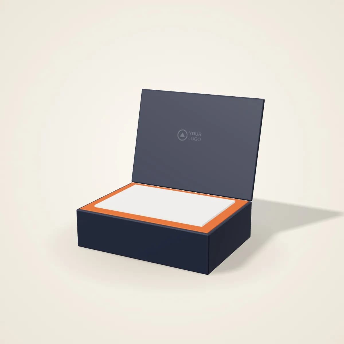 Magnetic Closure Rigid Gift Box with a custom logo
