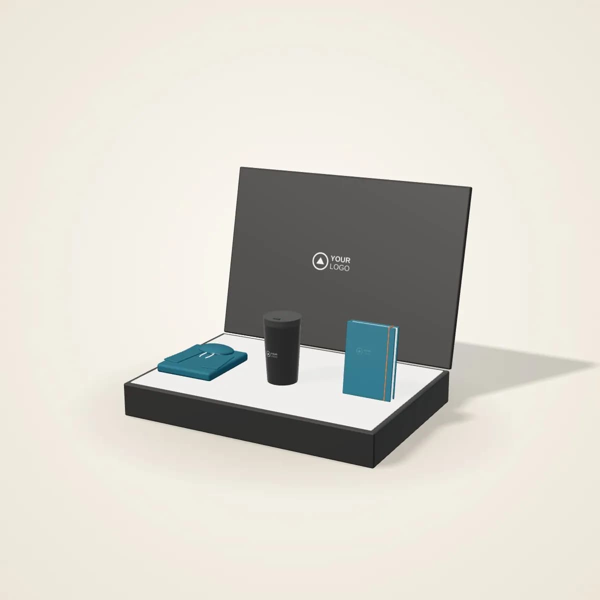 Premium Welcome Kit with Hoodie and Tumbler with a custom logo