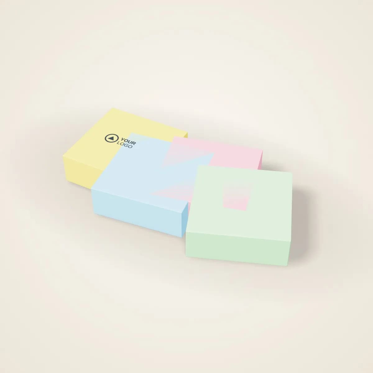 Printed Sticky Notes Pad 75 mm with a custom logo