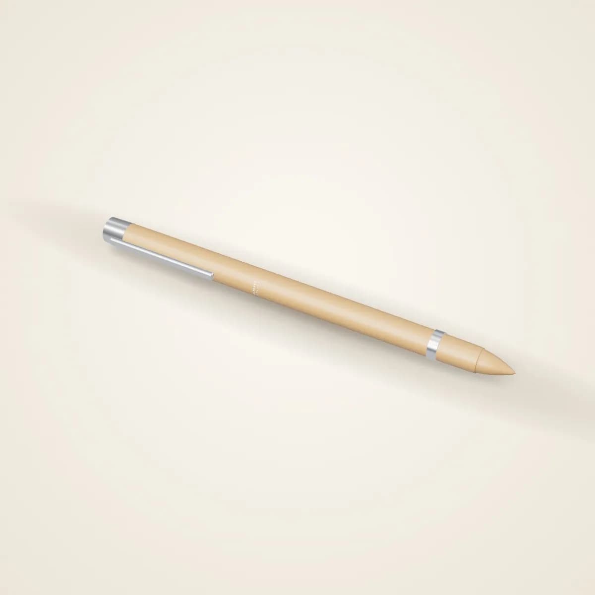 Recycled Paper Barrel Ballpoint Pen with a custom logo