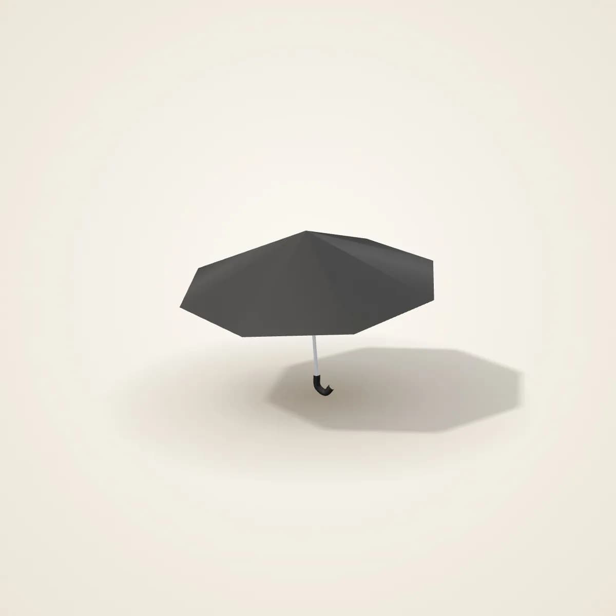 Reverse Folding Umbrella with C-Handle with a custom logo