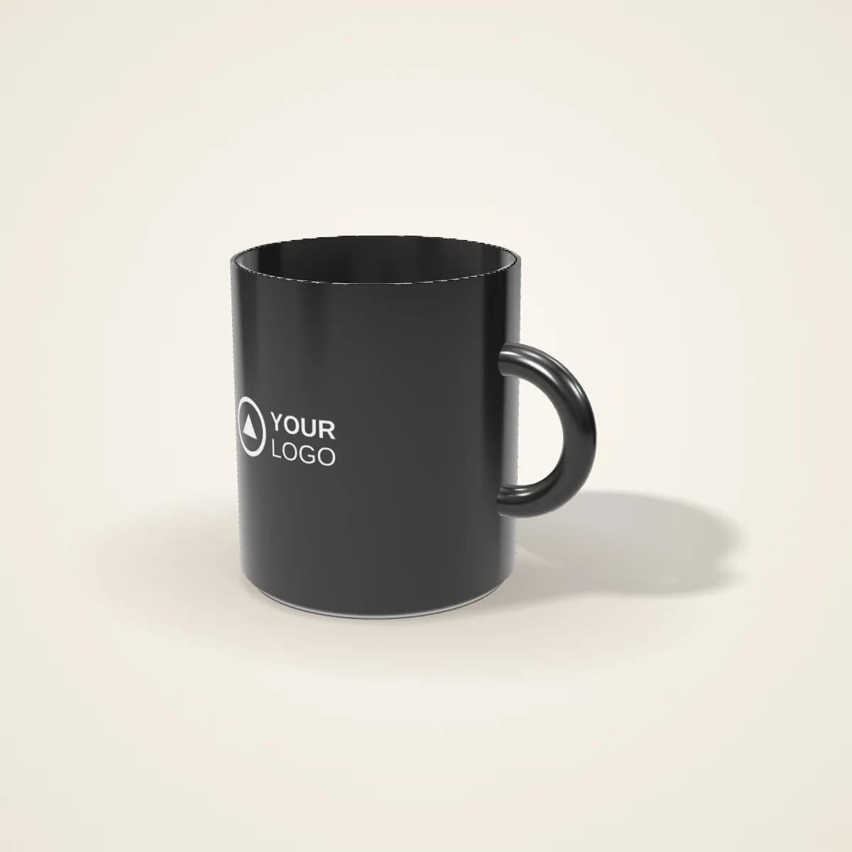 Self-Stirring Coffee Mug 400 ml with a custom logo