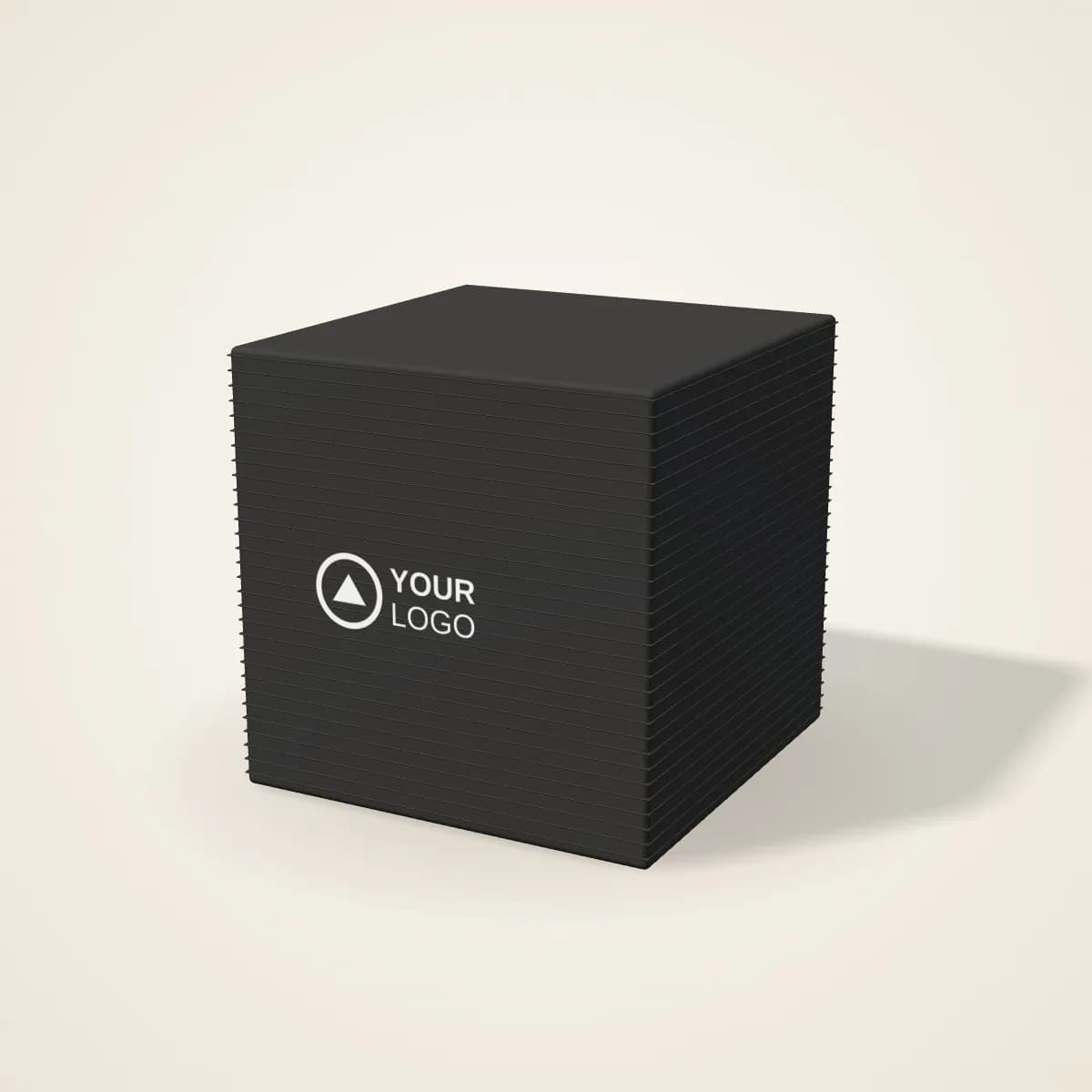 Six-Sided Fidget Cube with a custom logo