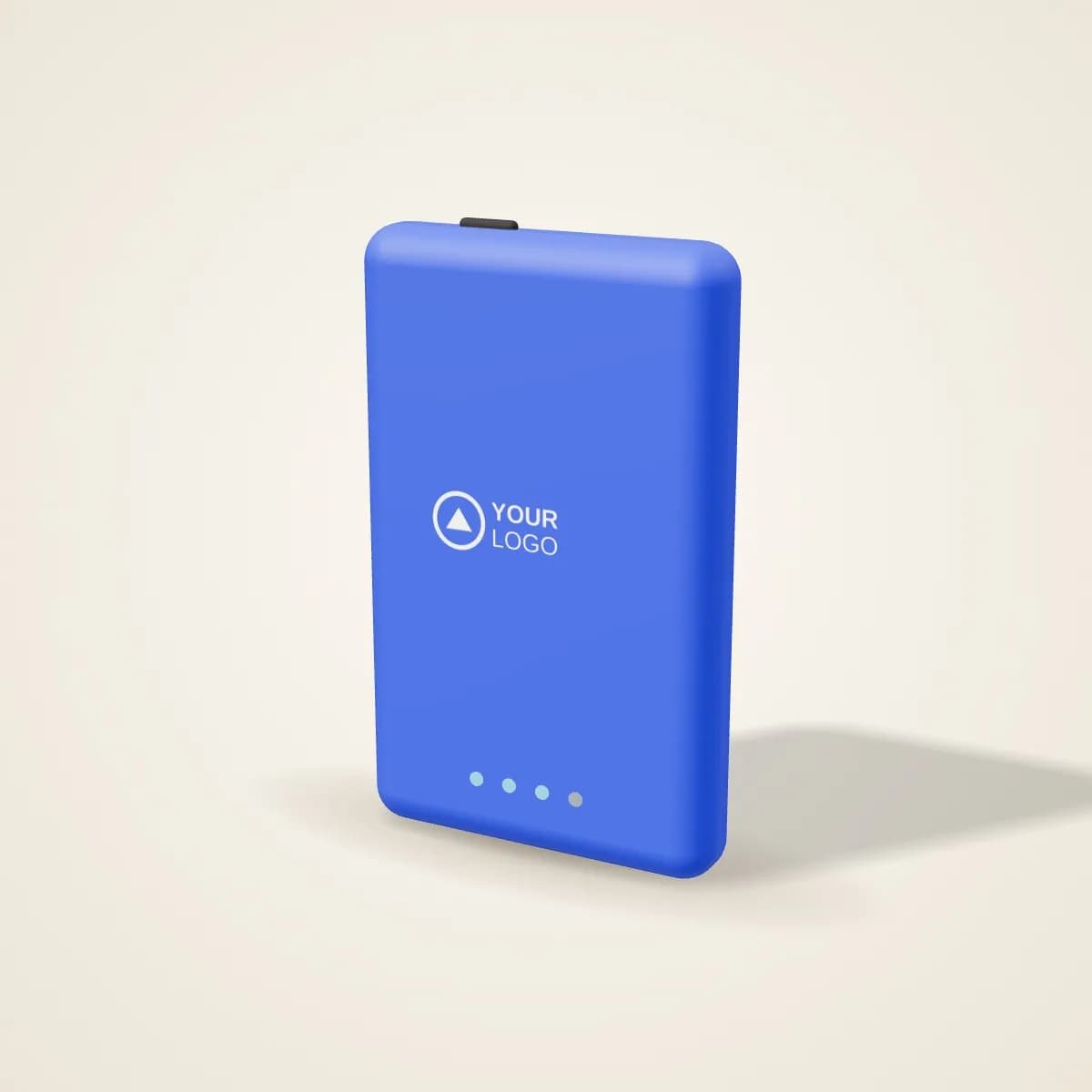 Slim Pocket Power Bank 5,000 mAh with a custom logo