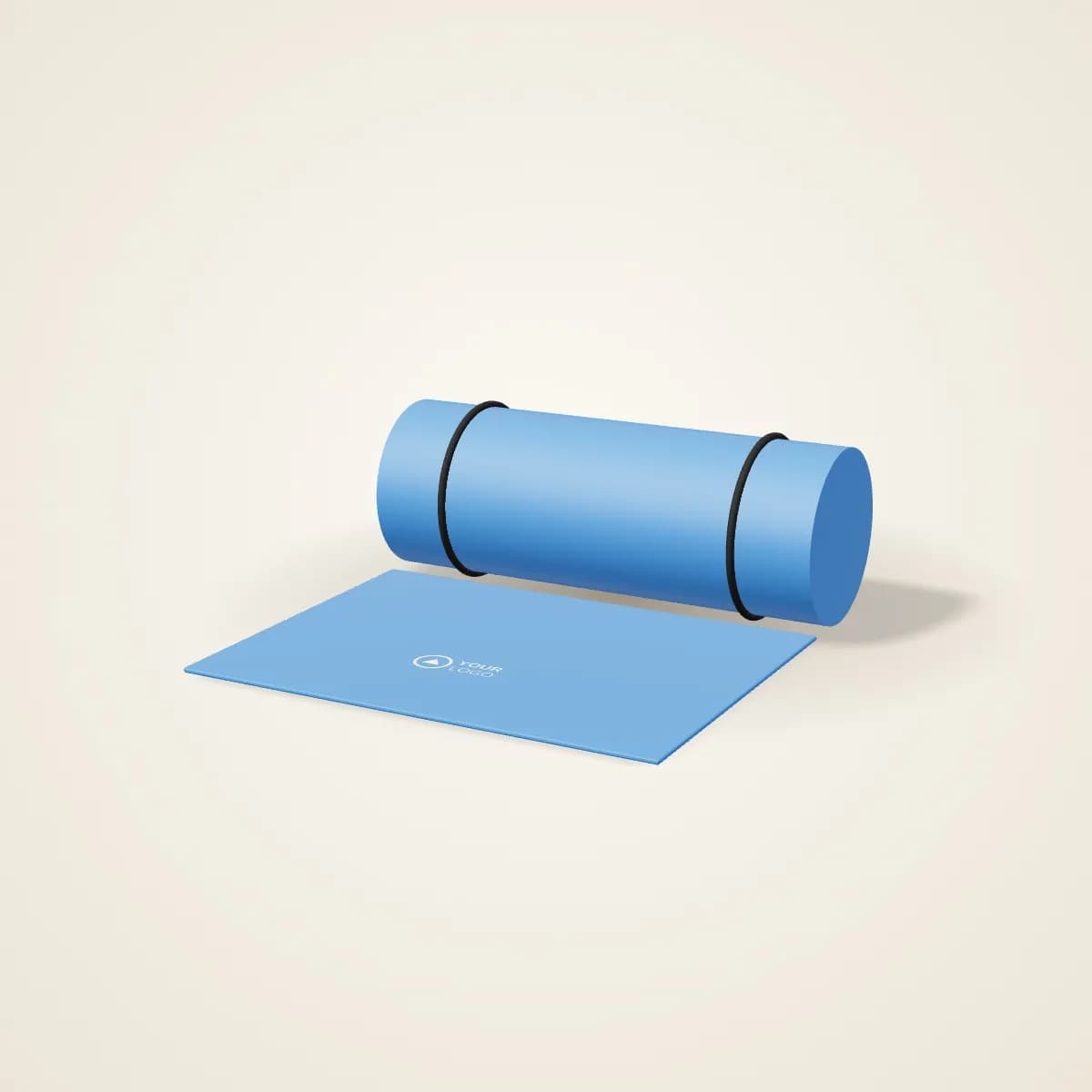 Textured Foam Roller 33 cm with a custom logo