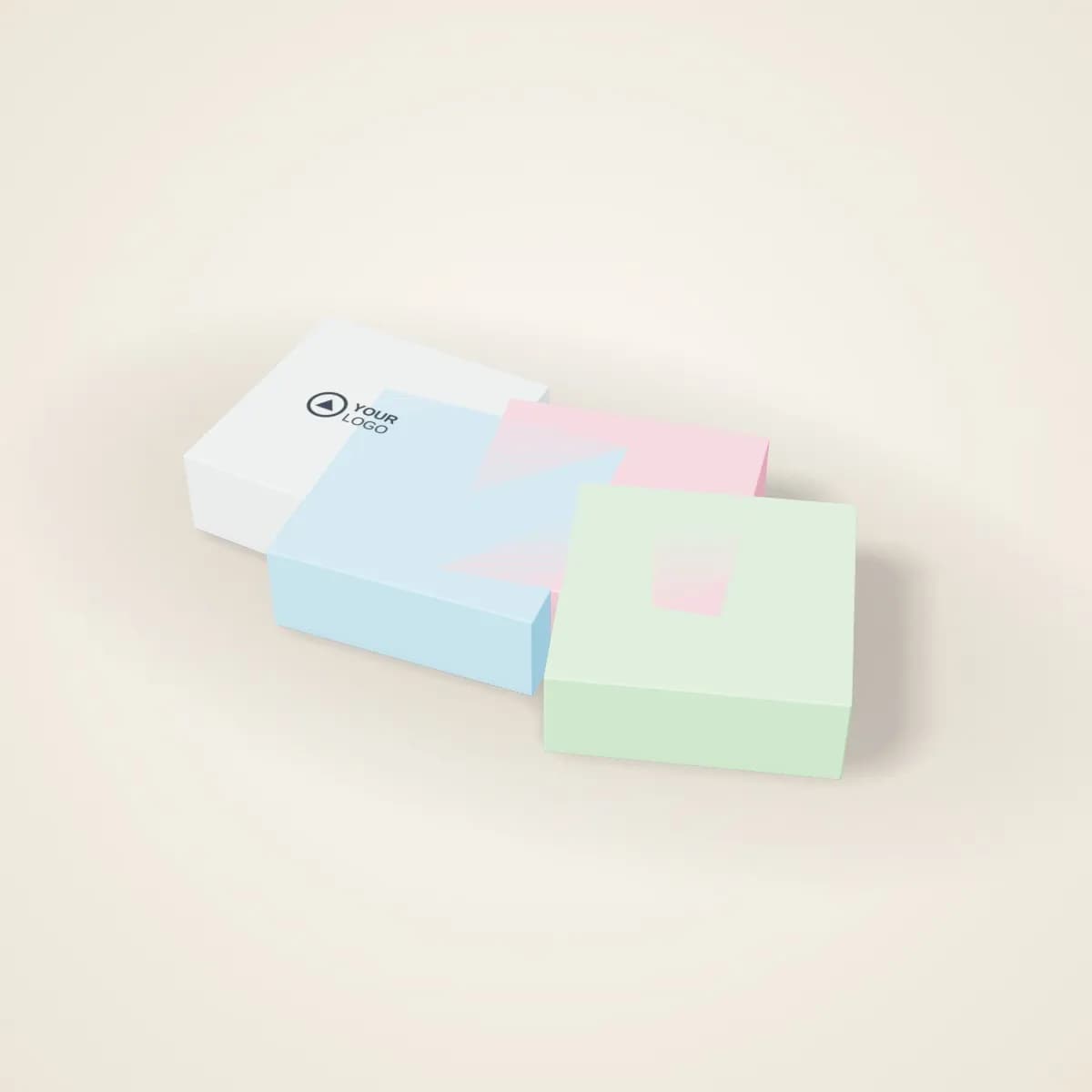 Transparent Sticky Notes Pad 76 mm with a custom logo