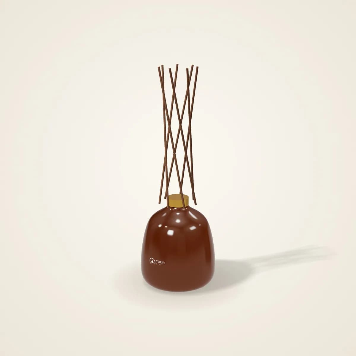 Ultrasonic Aroma Diffuser Wood Grain with a custom logo