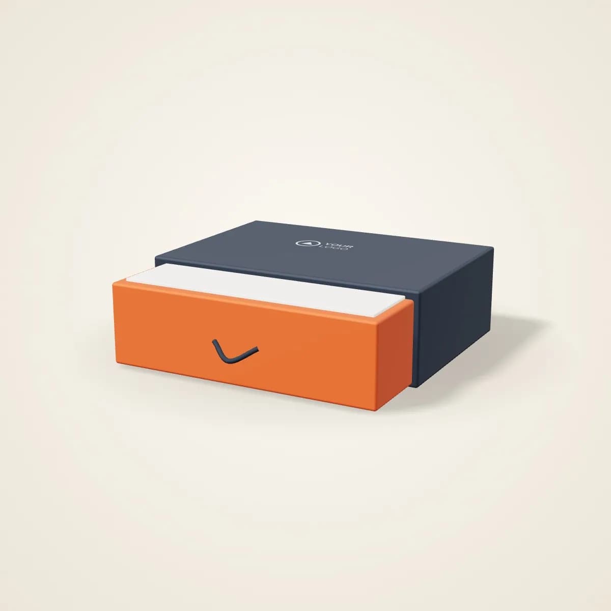 Wooden Domino Set in Slide Lid Box with a custom logo